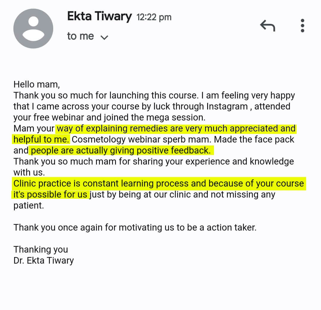 WhatsApp learner feedback 14